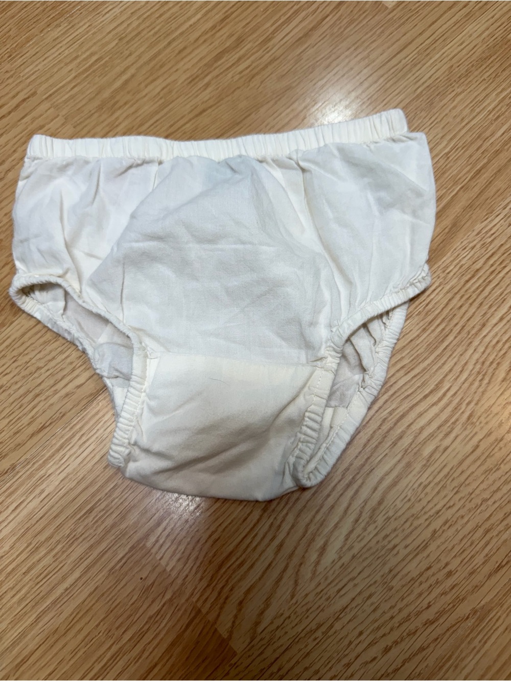 babyGap White Cotton Baby Bloomers Diaper Cover Elastic Waist 12-18 Months